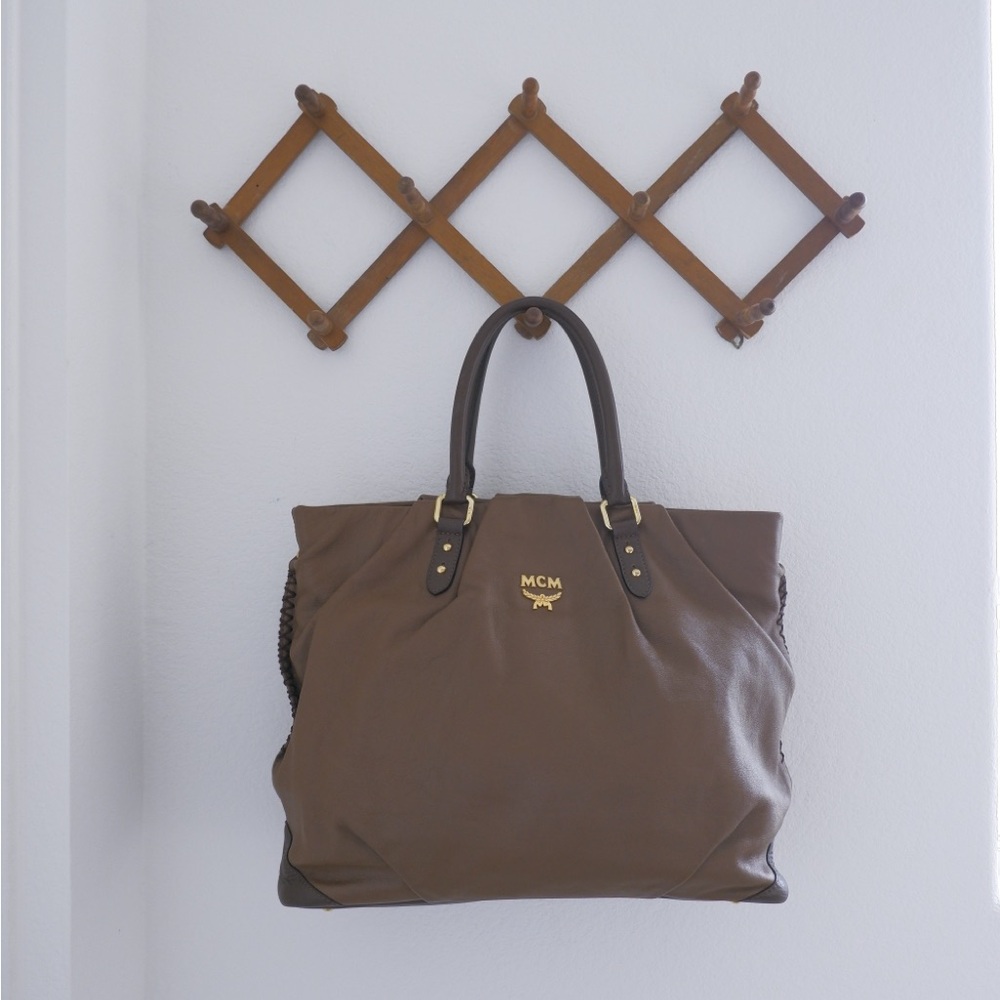 MCM Brown Tote Bag